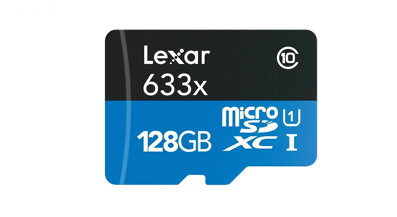 کارت حافظه‌ microSDXC لکسار مدل High-Performance کلاس 10 استاندارد UHS-I U1 سرعت 95MBps 633X همراه با آداپتور SD ظرفیت 128 گیگابایت