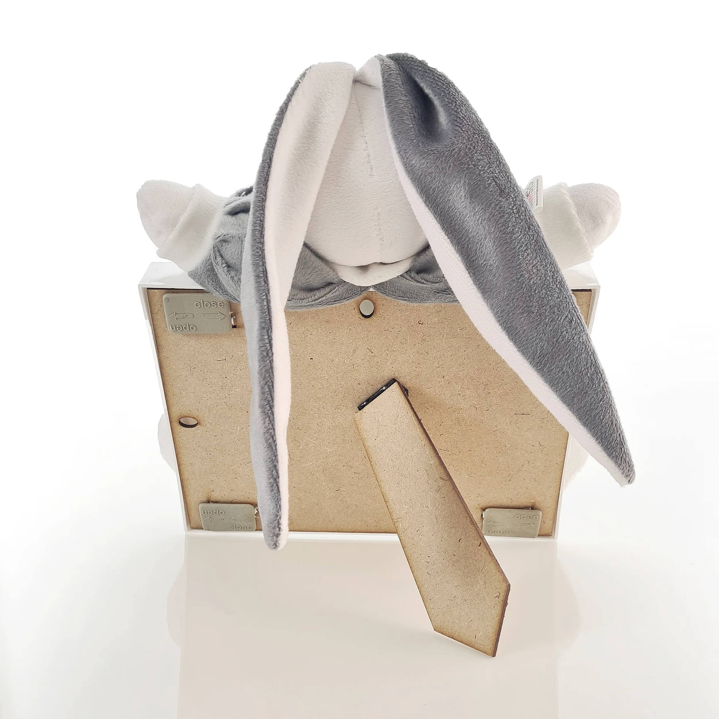 قاب عکس کودک نی نی سیس مدل خرگوش رابیت کد 13x18 Gry