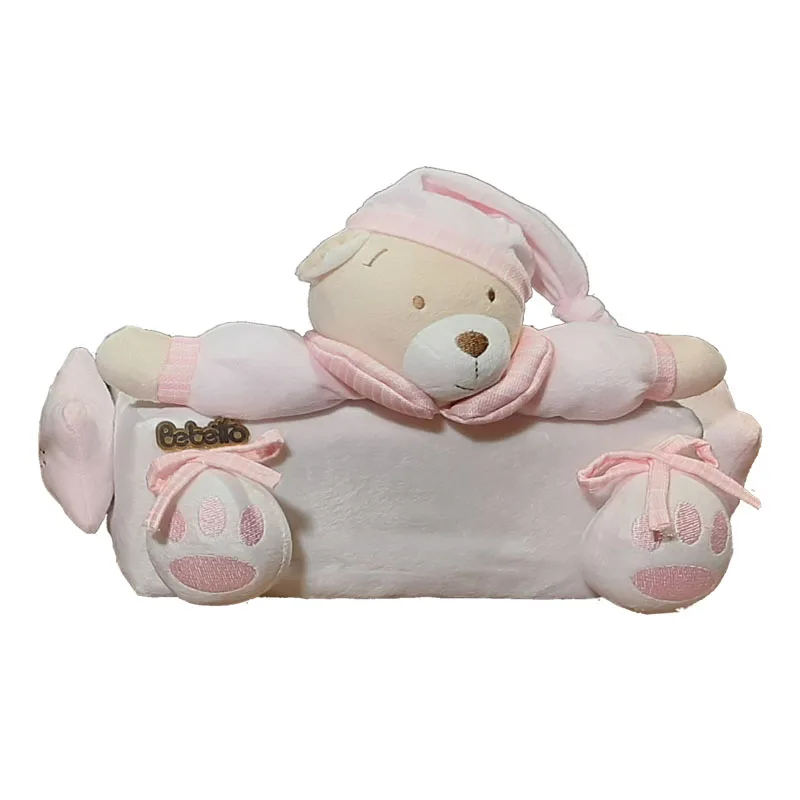 کاور دستمال کاغذی و سطل کودک طرح خرس نانان