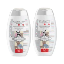 لوسیون مرطوب کننده بدن کودک سالوویتو مدل آلوئه ورا حجم 230 میلی لیتر مجموعه 2 عددی