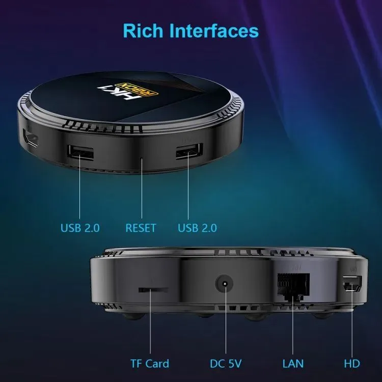 اندروید باکس اچکی1 مدل RBOX H8 4/128GB