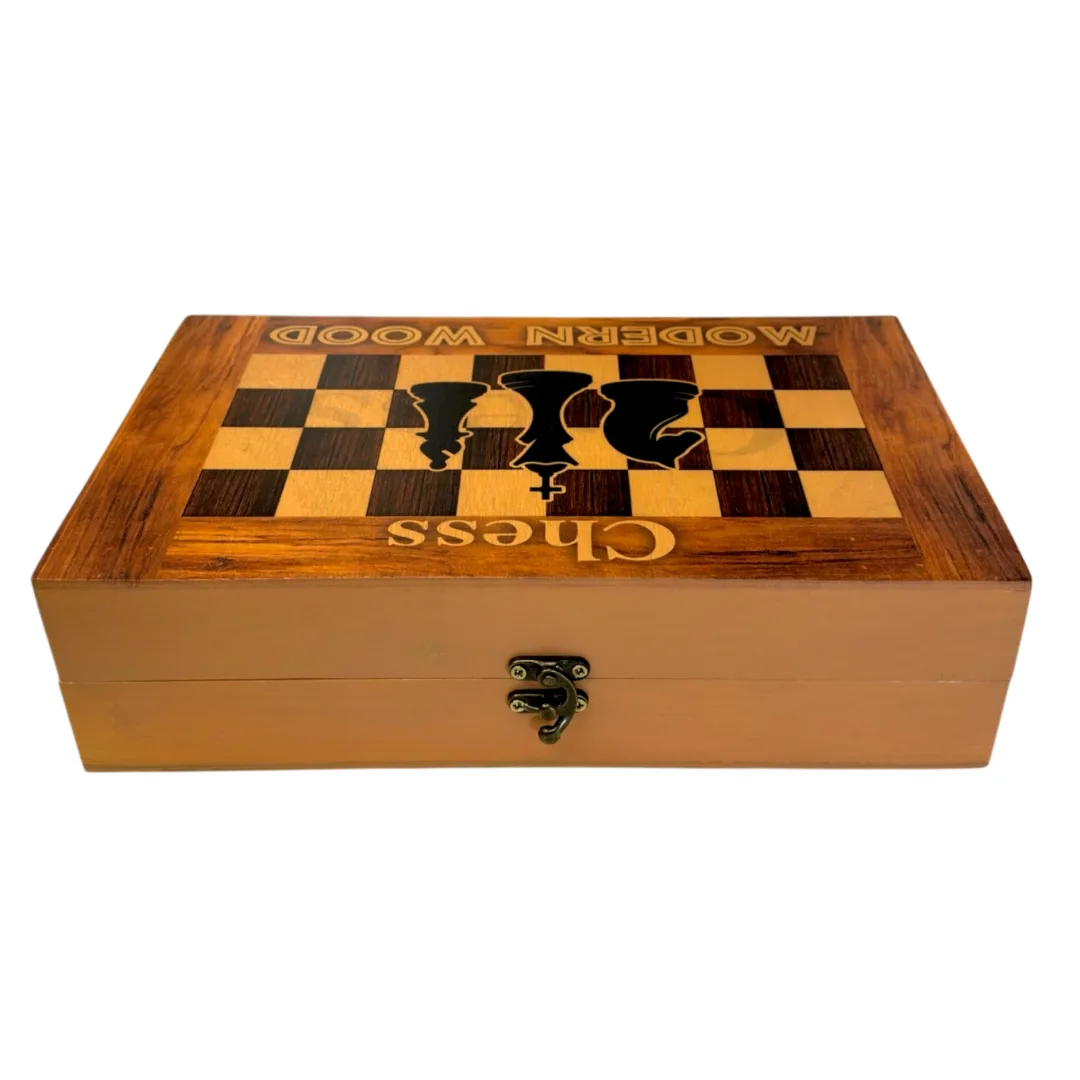 مهره شطرنج مدل مدرن فدراسیونی بسته 34 عددی