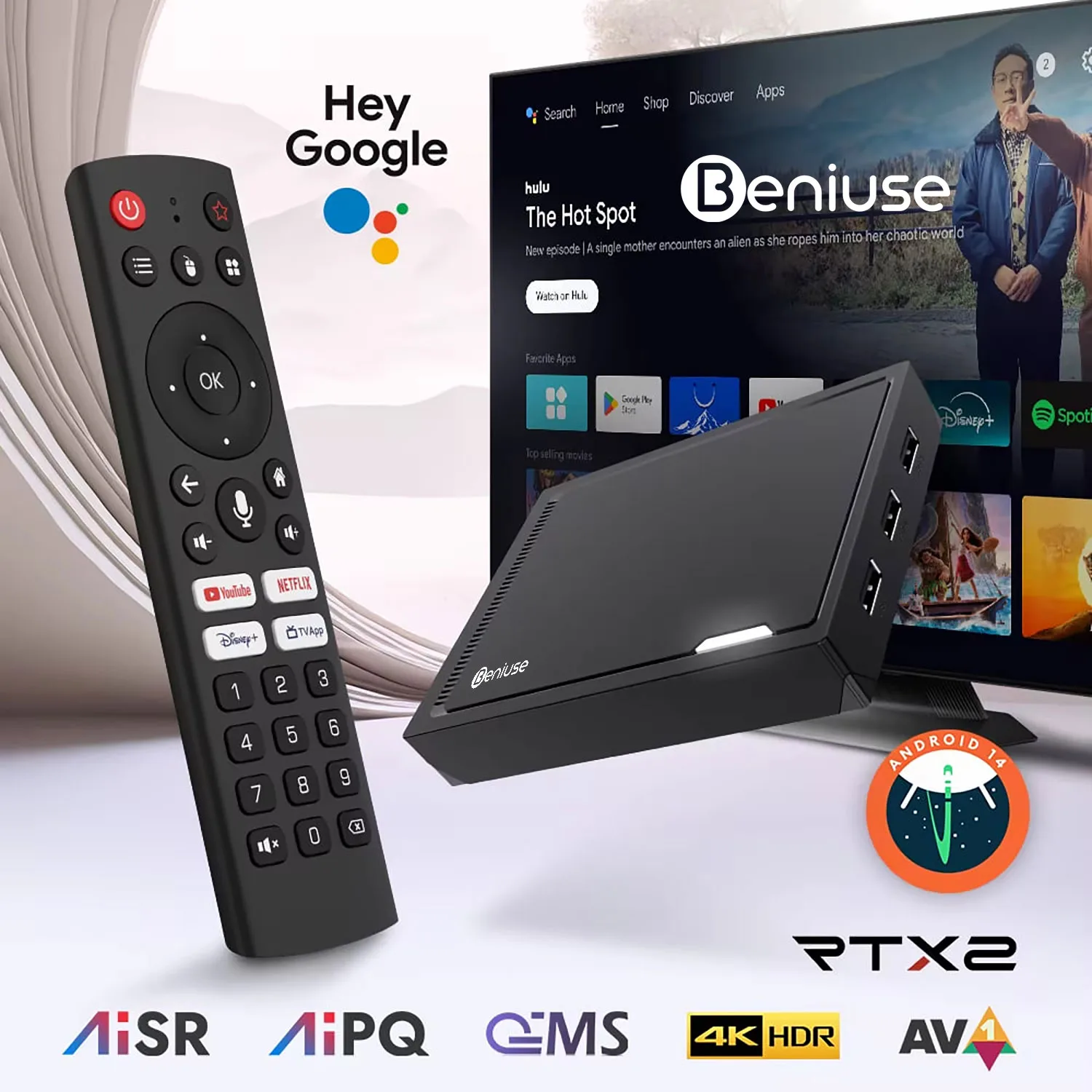 اندرویدباکس بنیوس مدل RTX2