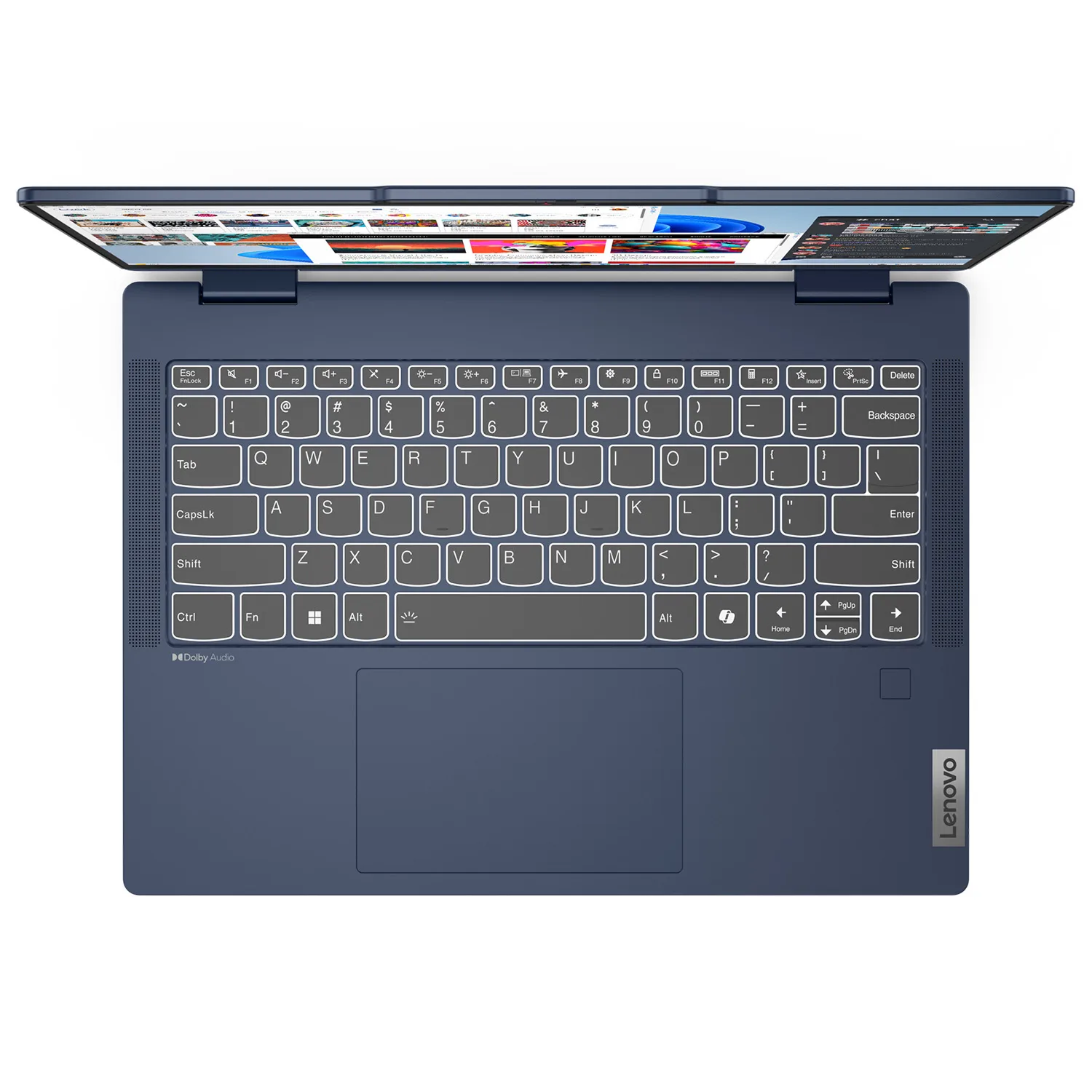 لپ تاپ 14 اینچی لنوو مدل IdeaPad 5 2-in-1 14IRH9-i7 13620H-16GB LPDDR5X 5200MHz-1TB SSD-OLED 60Hz Touch-Backlit-Fingerprint به همراه قلم - کاستوم شده