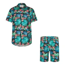 ست پیراهن و شلوارک مردانه کانتکس مدل 22