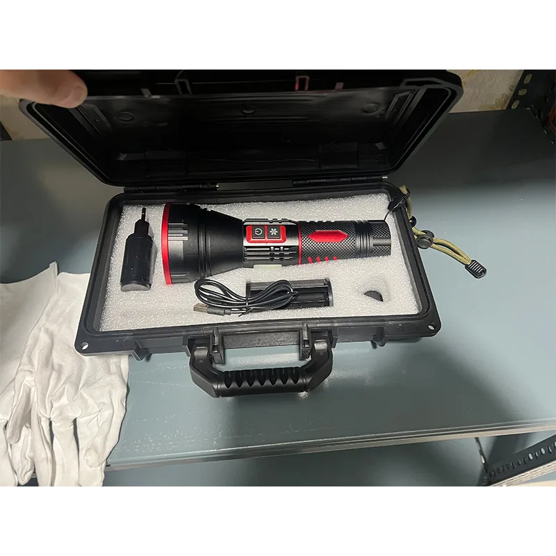 نورافکن دستی مدل 360 با نور مهتابی