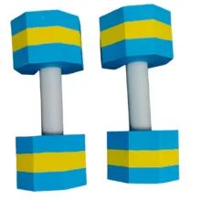 دمبل آبی مدل DMBL002C بسته دو عددی