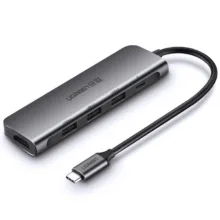 هاب 5 پورت USB-C یوگرین مدل CM136-50209