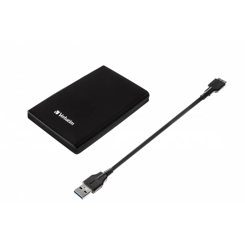 هارد اکسترنال ورباتیم مدل Store 'n' Go SuperSpeed ظرفیت یک ترابایت دارای رابط USB Type-A 3.0