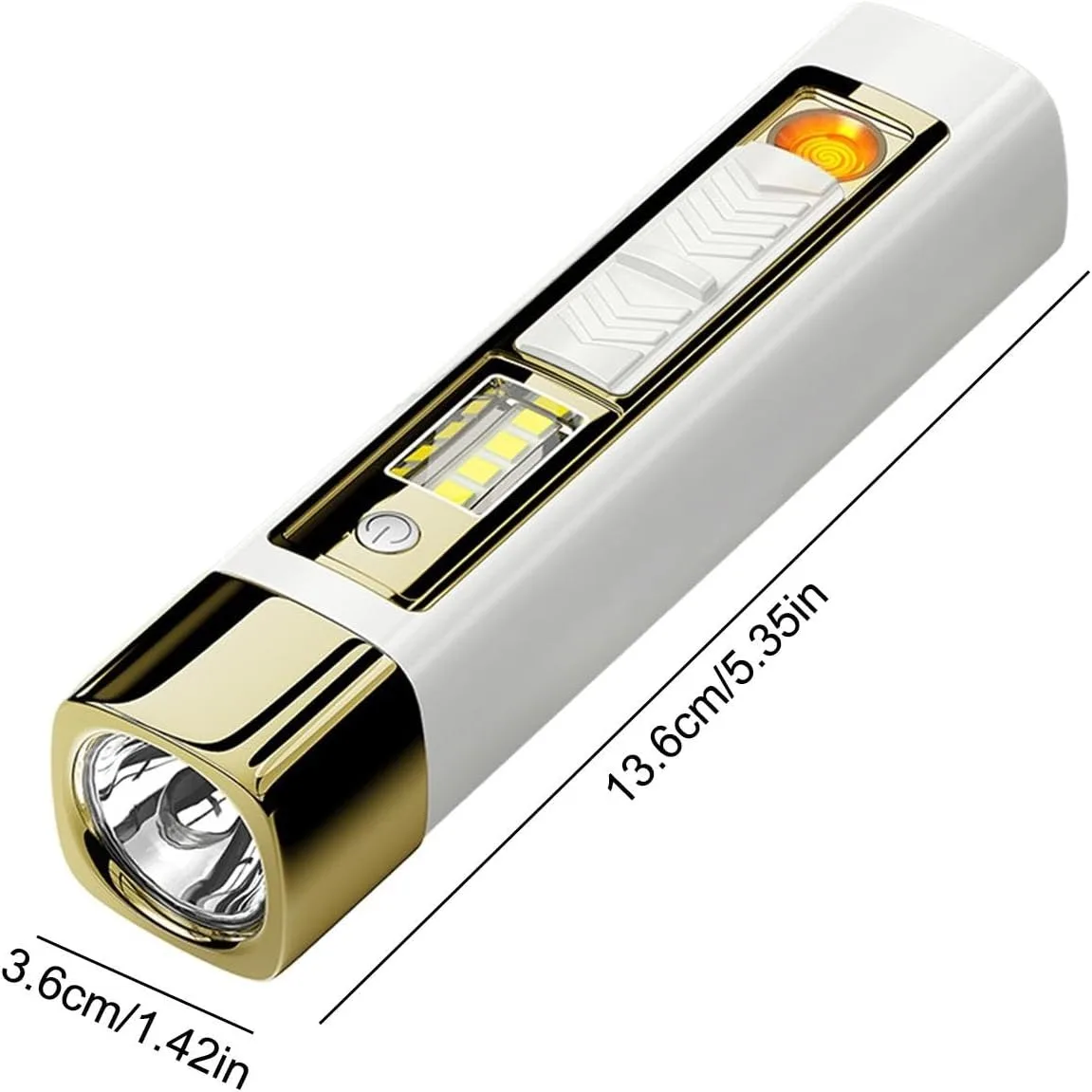 چراغ قوه شارژی اسمایلینگ شارک مدل SD-627A