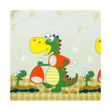 روکش لحاف آدنو مدل Dinosaur کد MC01 یک نفره سایز 220×160 سانتی‌متر