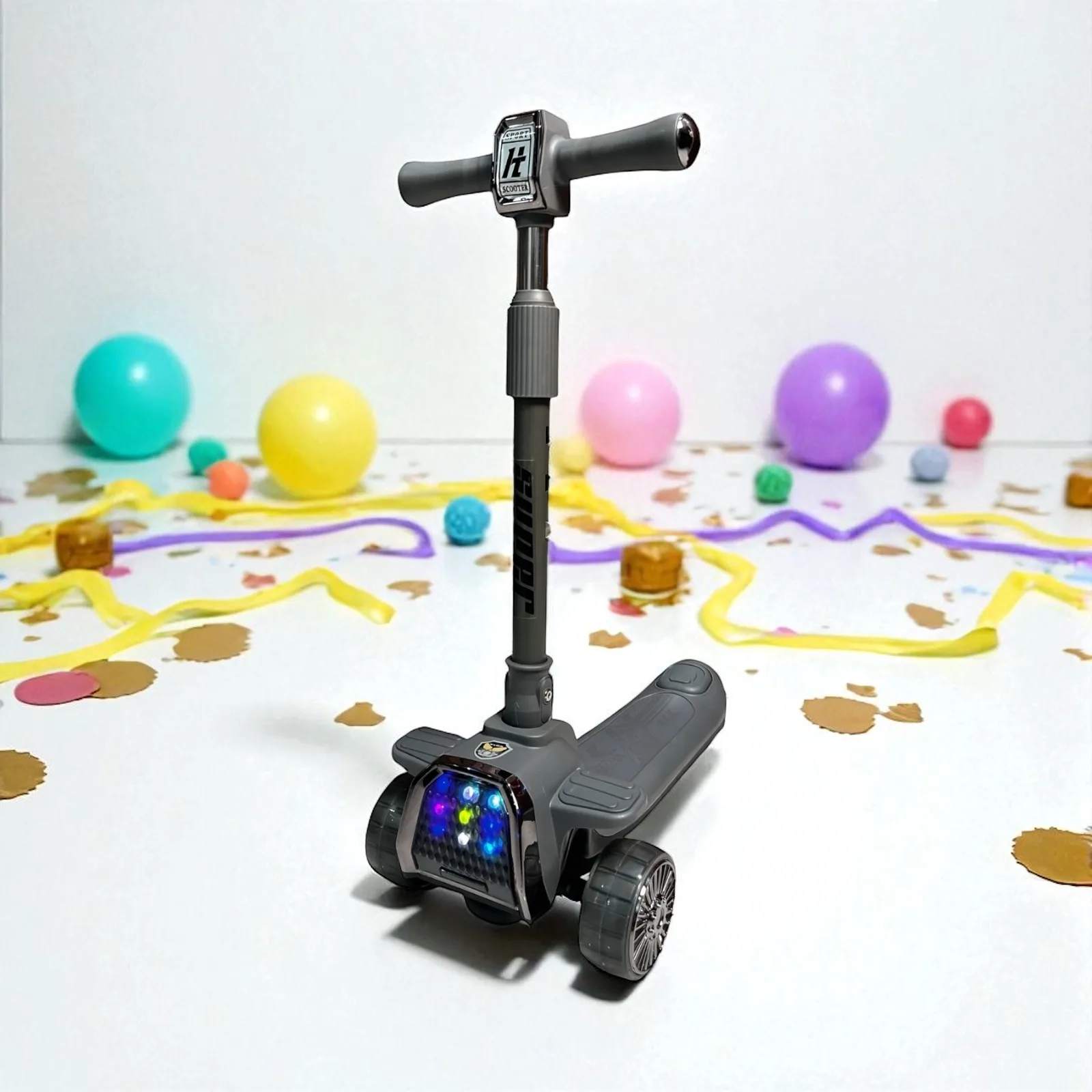 اسکوتر کودک مدل تعادلی موزیکال ولرا 06 چراغدار ظرفیت وزنی 45 کیلوگرم