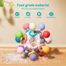 دندان گیر کودک مدل جغجغه ای فضانورد