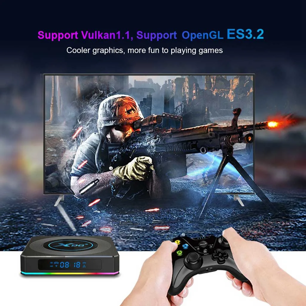 اندروید باکس ايكس 96  مدل X4 - 4/64