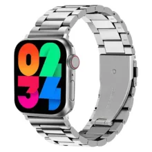 ساعت هوشمند ورنا مدل W45 Max With 7 Bands مناسب برای ورزش مجهز به گام شمار