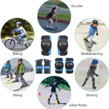 لوازم ایمنی اسکیت پروجی مدل ۶ تکه سایز XL