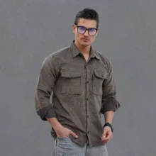 پیراهن آستین بلند مردانه مدل فوتر کد 1155-036