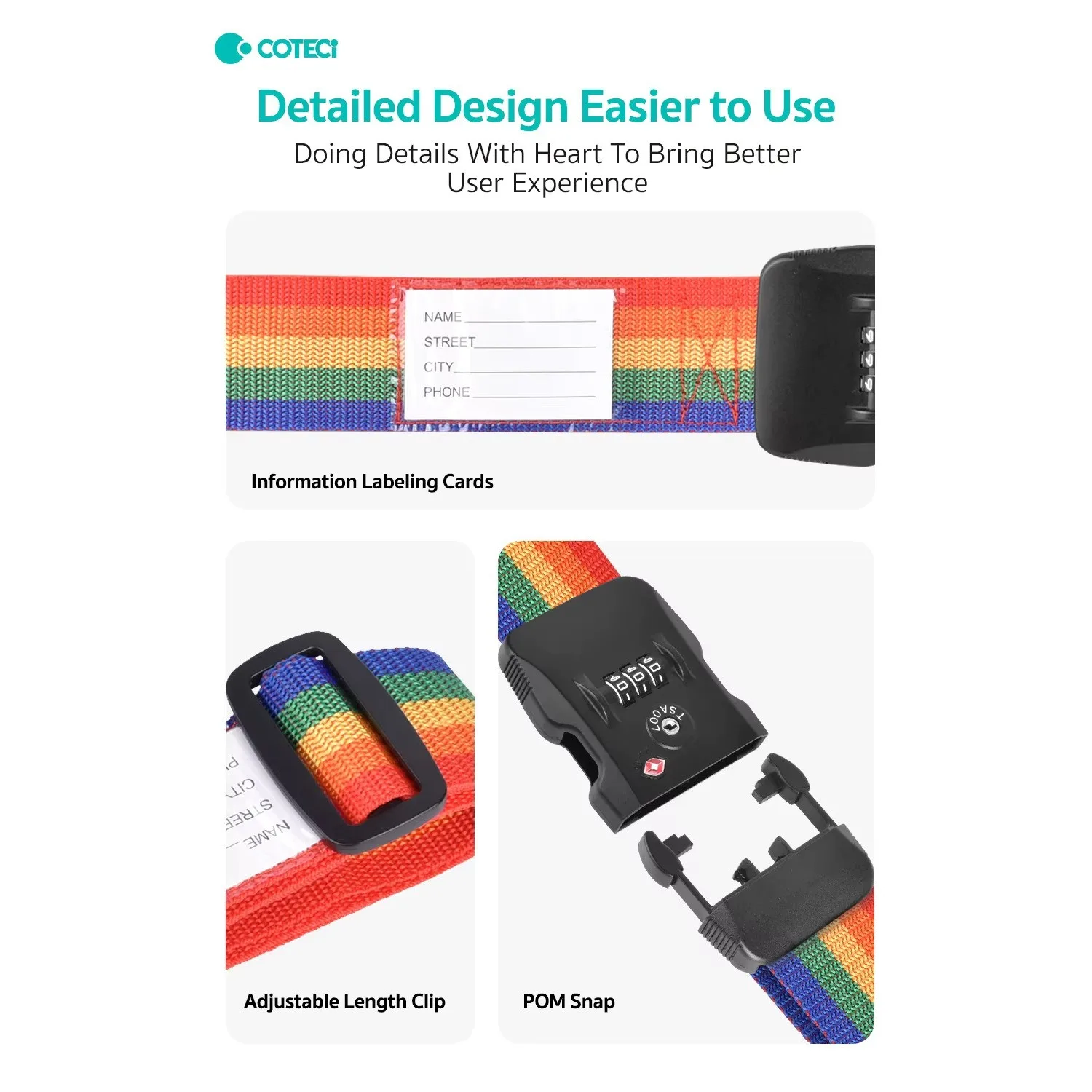 قفل چمدان کوتتسی مدل TR-004