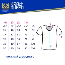 زیرپوش آستین دار یقه باز مردانه کرال کوئین مدل سوپرپنبه کد 322 بسته سه عددی