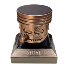 خوشبوکننده رو داشبوردی خودرو مدل سولار چرخشی طرح پیستون کد GLD