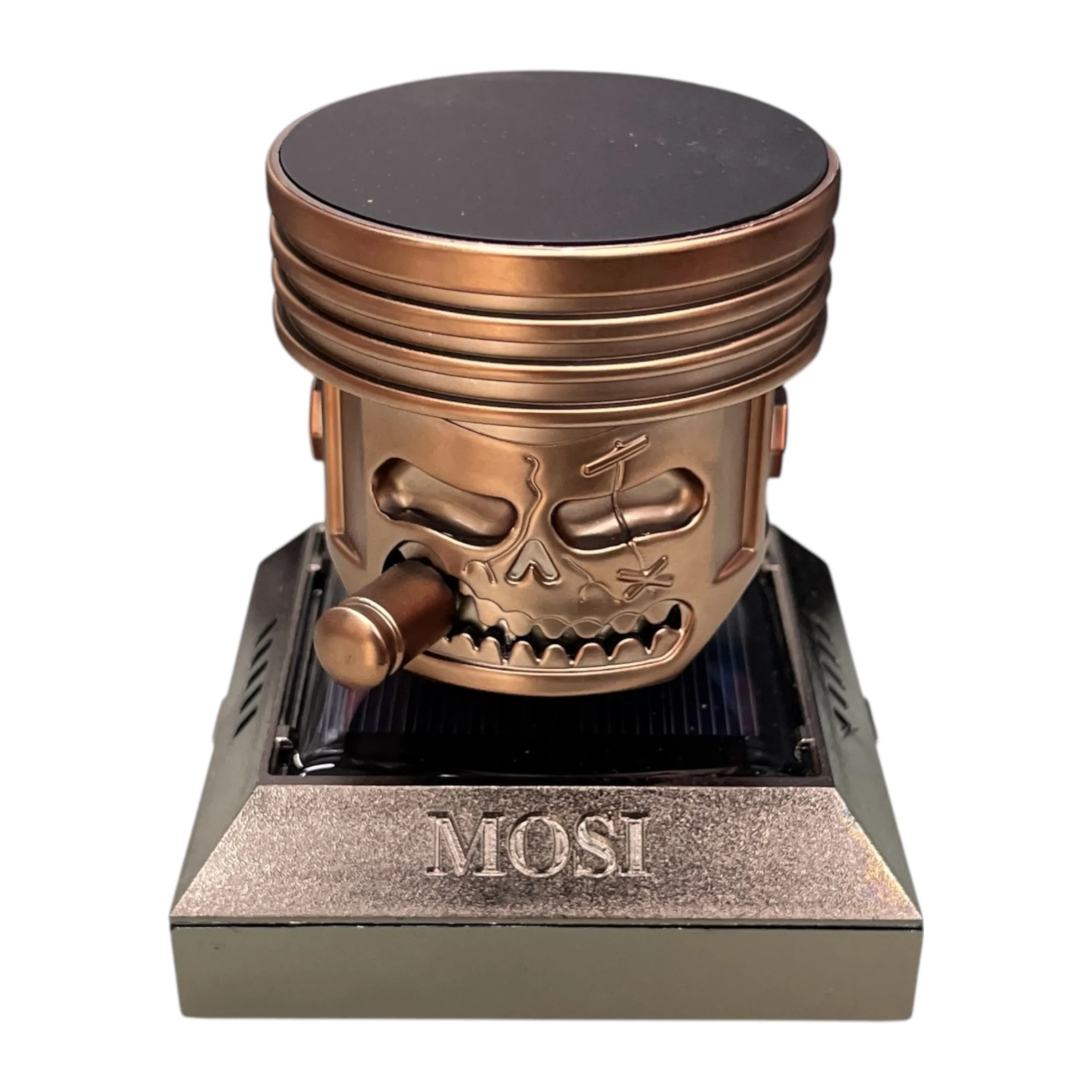 خوشبوکننده رو داشبوردی خودرو مدل سولار چرخشی طرح پیستون کد GLD