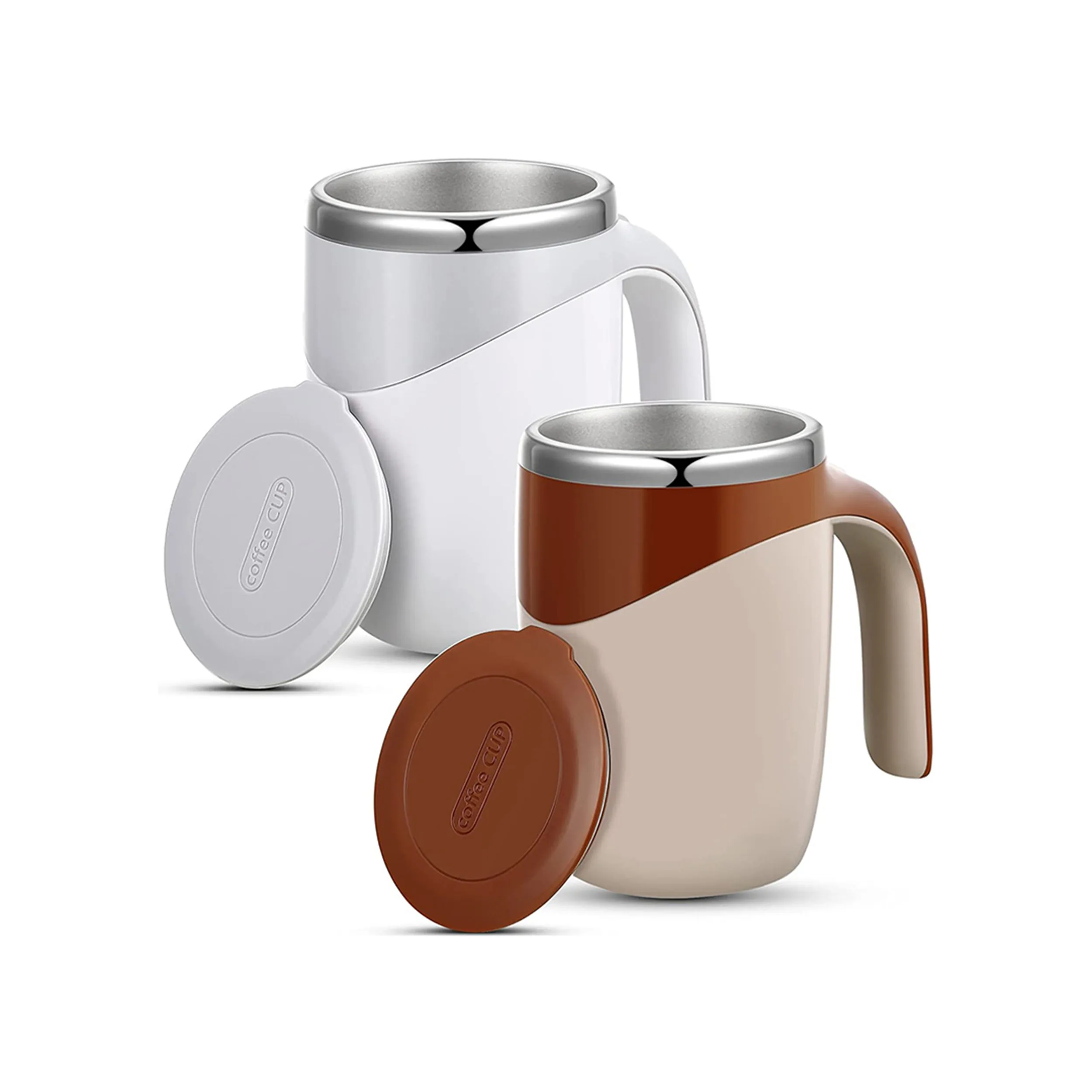 ماگ سفری مدل همزن دار کد DTM-630 گنجایش 0.380 لیتر