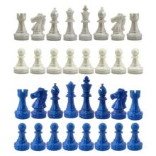 مهره شطرنج مدل رخ سنگ کد SS22 مجموعه 32 عددی