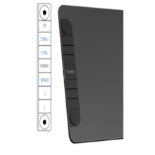 قلم نوری با صفحه نمایش  6*10 اینچ ویک مدل veikk vk 1060 pro