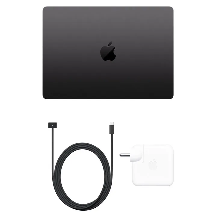 لپ تاپ 14.2 اینچی اپل مدل MacBook Pro MW2X3 2024 LLA-M4-16GB RAM-1TB SSD-Retina 120Hz
