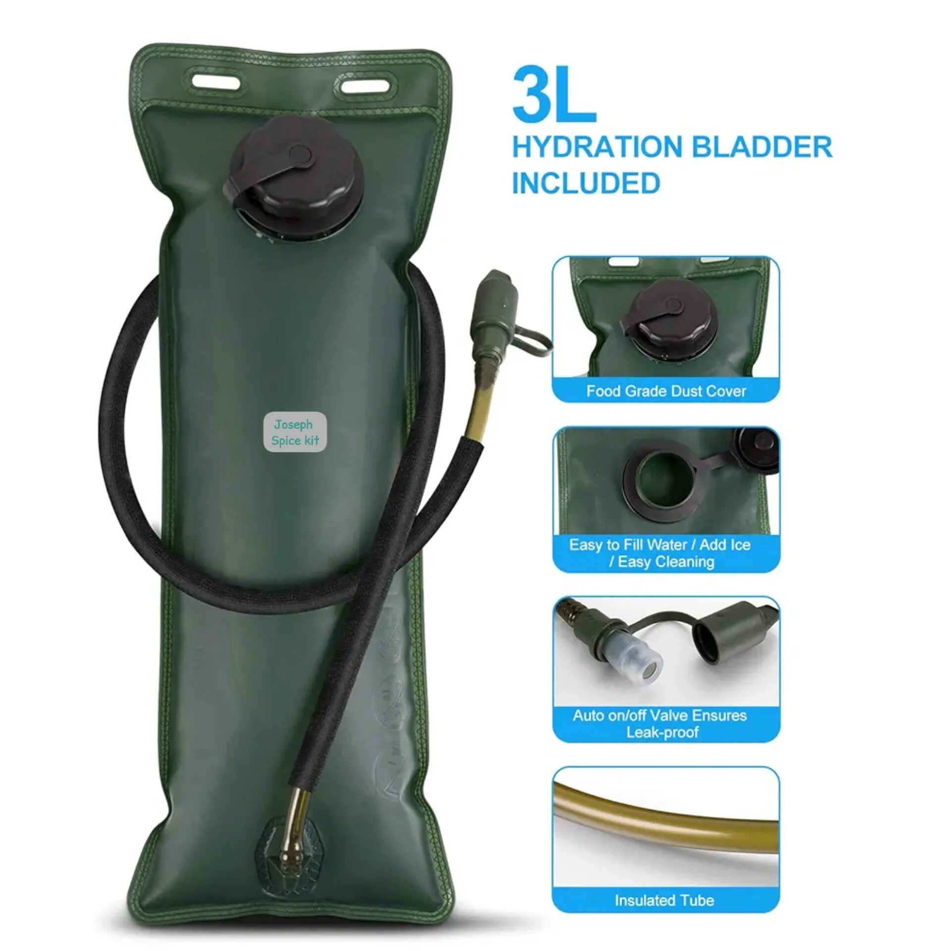 کمل بک جوزف مدل کوهنوردی گنجایش 3 لیتر