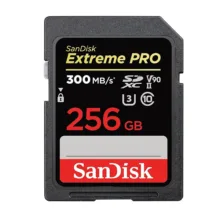 کارت حافظه SDXC سن دیسک مدل Extreme Pro  استاندارد UHS-II سرعت 300MBps ظرفیت 256 گیگابایت