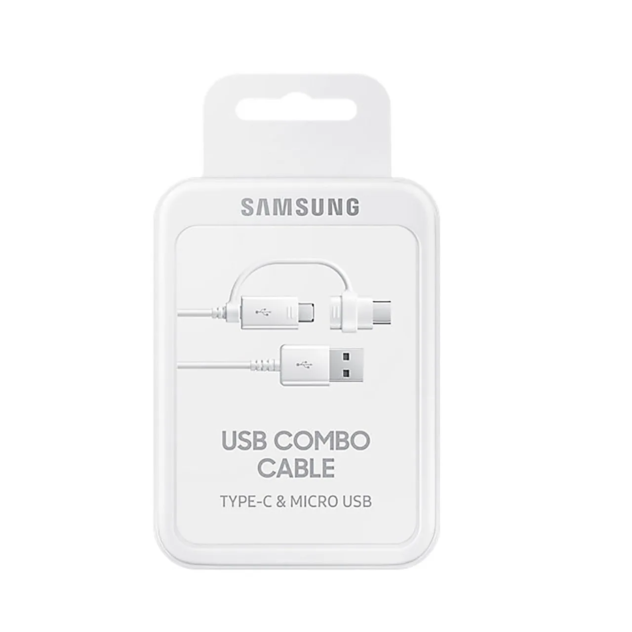 کابل سامسونگ با تبدیل type c و micro usb
