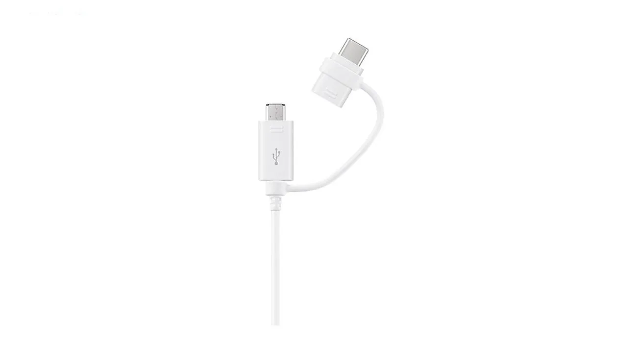 کابل سامسونگ با تبدیل type c و micro usb