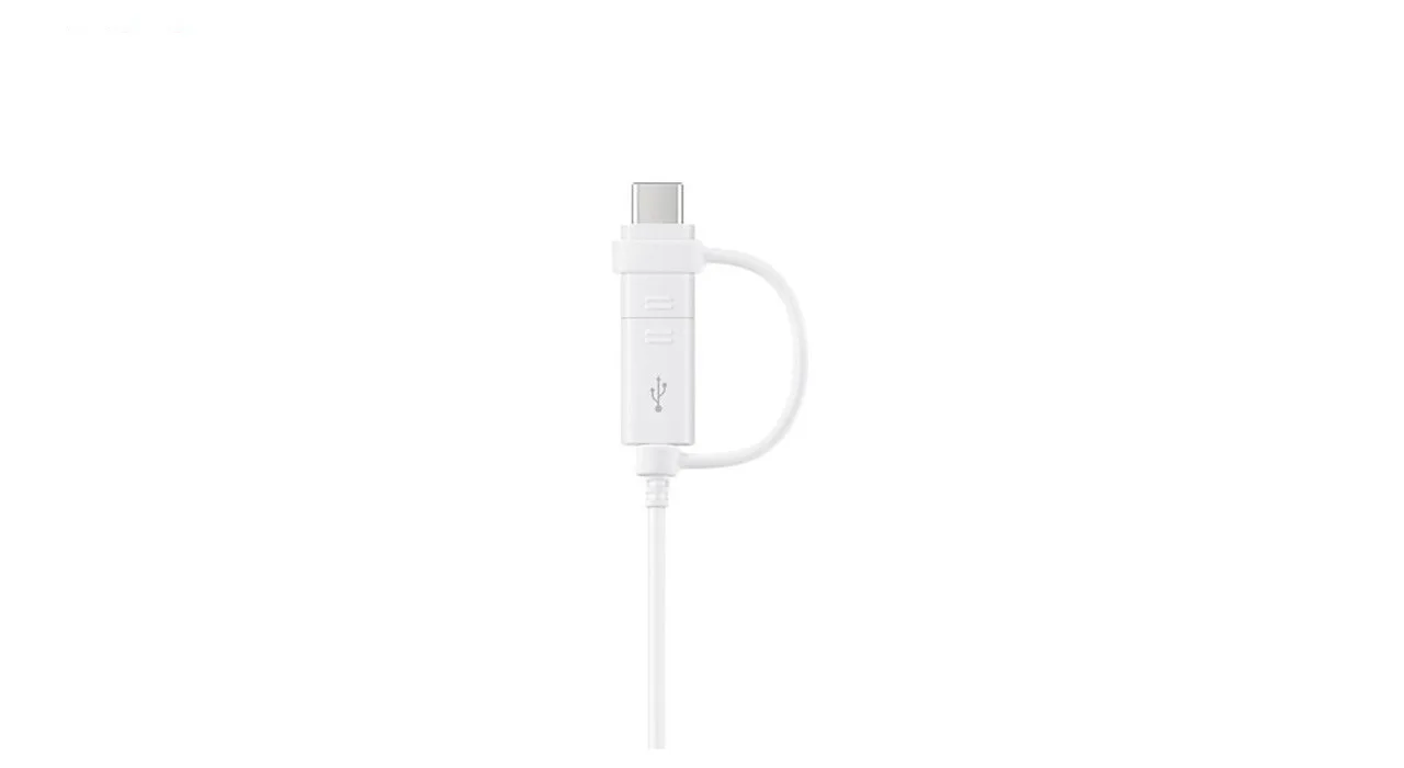 کابل سامسونگ با تبدیل type c و micro usb