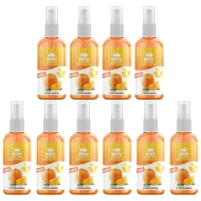 اسپری خوشبو کننده خودرو هوگو کد 008 با رایحه پرتقال حجم 50 میلی لیتر بسته 10 عددی