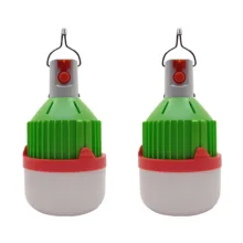 چراغ آویز چادر یو ایکس آی مدل کشویی کد BL-588-15W با نور مهتابی مجموعه 2 عددی