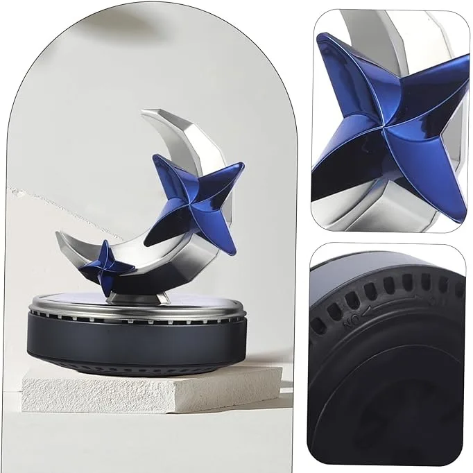 خوشبوکننده خودرو مدل خورشیدی ماه و ستاره Silver2026