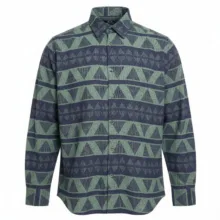 پیراهن آستین بلند یقه دکمه دار مردانه مدل گریلین