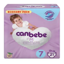 پوشک بچه جان به به مدل beb14e سایز 7 بسته 21 عددی