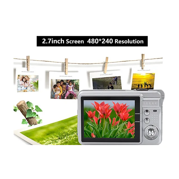 دوربین دیجیتال مدل HD 1080P 18MP 8X 2.7 Inch Screen