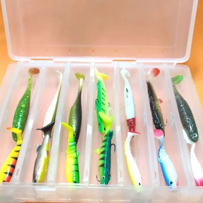 جعبه لوازم ماهیگیری کاپیتان مدل 14 خانه