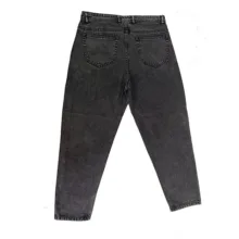 شلوار جین مردانه مدل مام فیت زاپدار