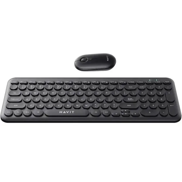 کیبورد و ماوس بی سیم هویت مدل KB-254GCM
