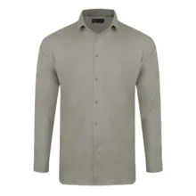 پیراهن آستین بلند یقه برگردان مردانه مدل 819