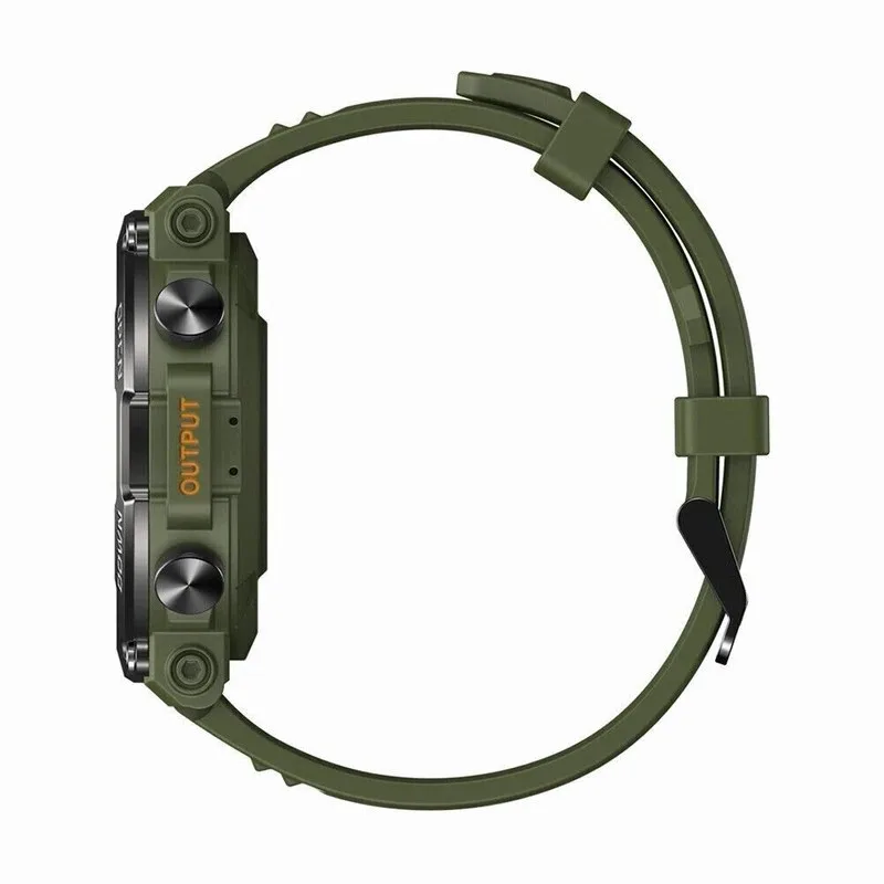 ساعت هوشمند 46 میلی متری مدل T͏45i.v2025 بند سیلیـکونی