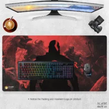 ماوس پد مخصوص بازی هومرو مدل MX175 طرح بازی خدای جنگ God of War