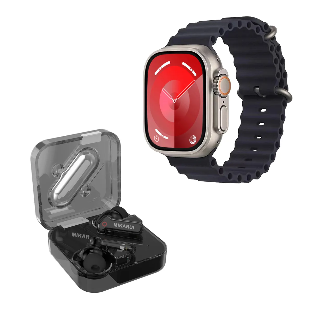 ساعت هوشمند بلک تایم مدل NIX ULTRA 2 به همراه هدفون بلوتوثی