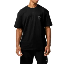 تی‌شرت اورسایز آستین کوتاه مردانه نوزده نودیک مدل TS1989 B