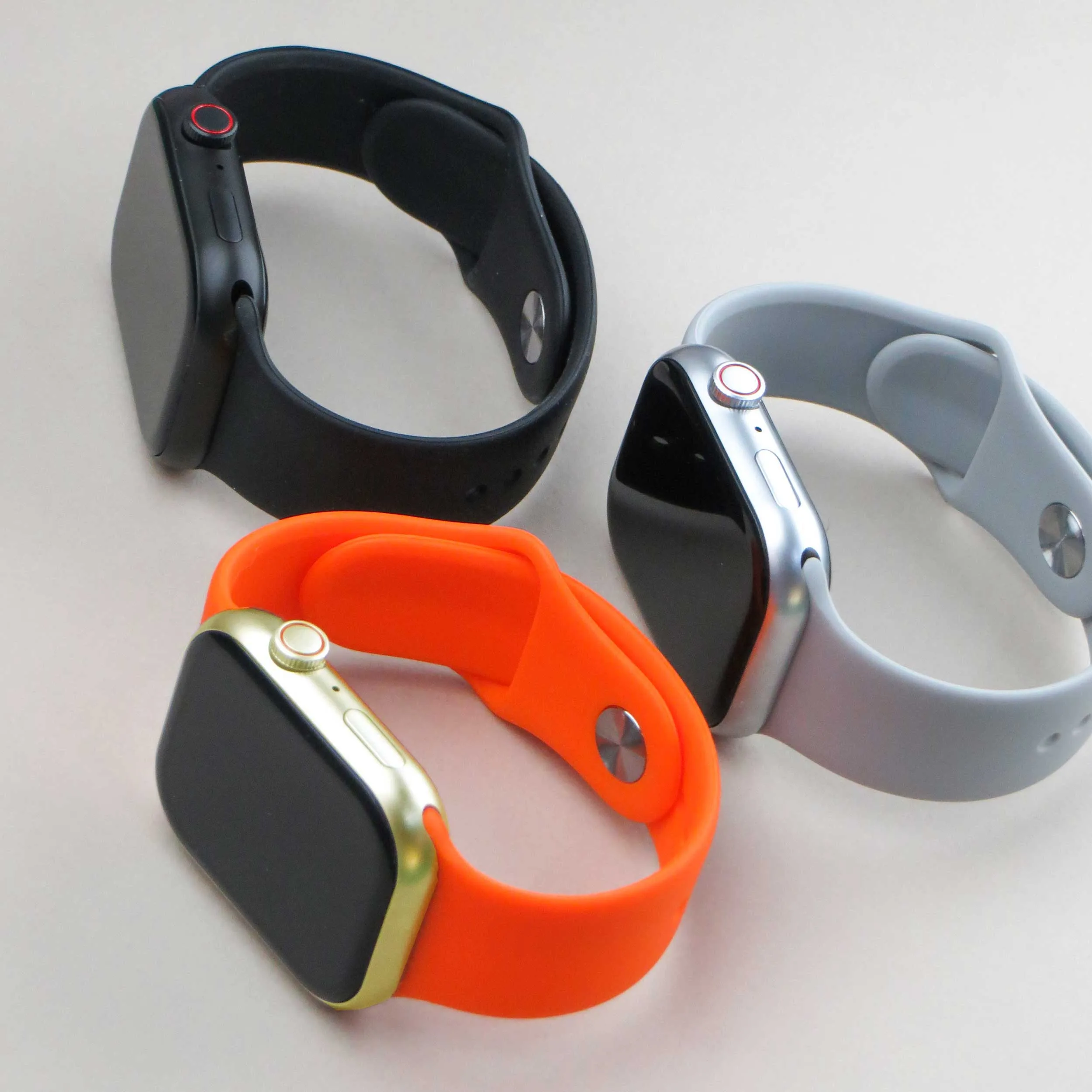 ساعت هوشمند ورنا مدل W45 Max With 7 Bands مناسب برای ورزش مجهز به گام شمار