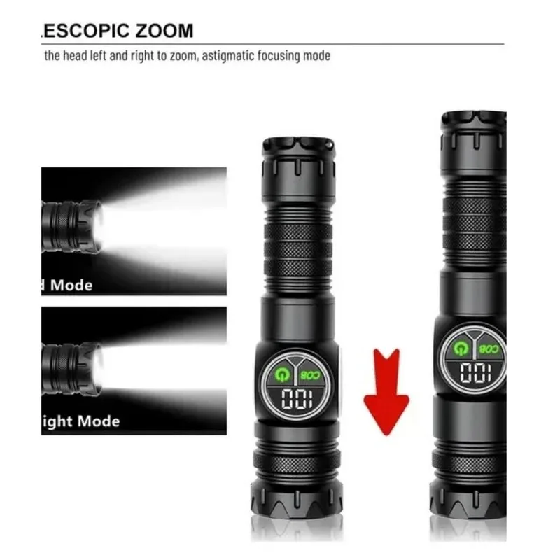 چراغ قوه دستی مدل M1112 با نور مهتابی